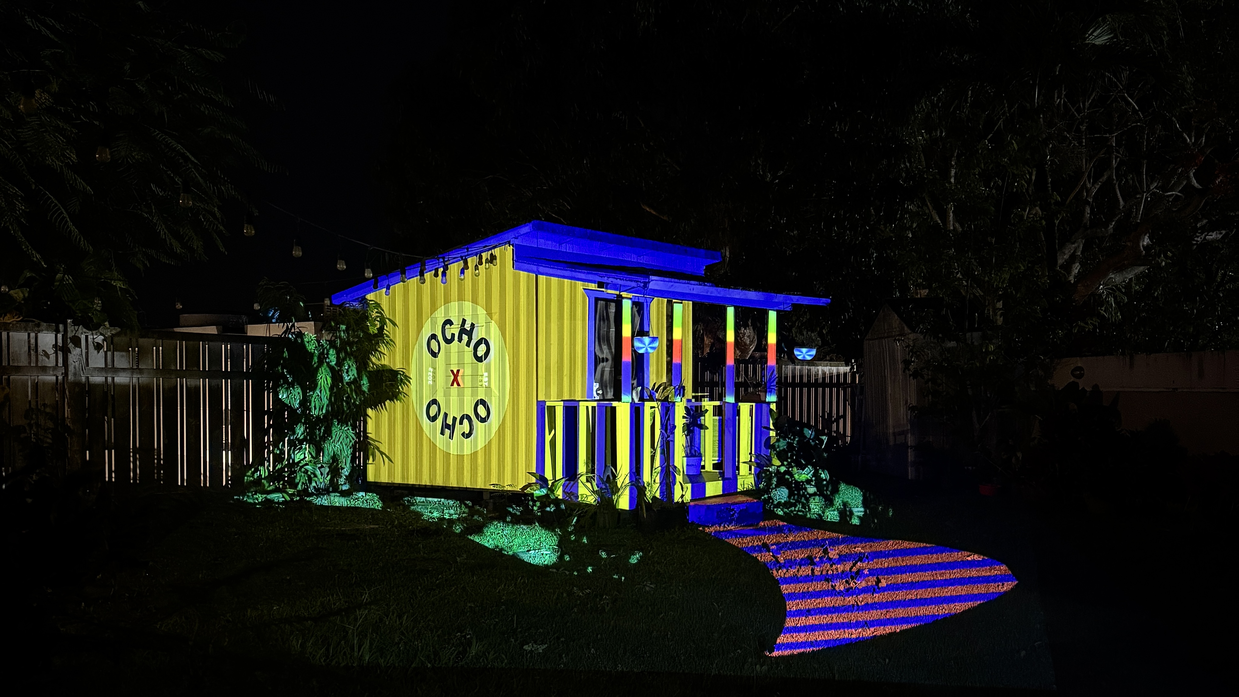Casita 8x8 Projection Mapping